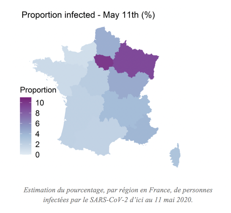 Par conséquent, il est difficile de modéliser la propagation du coronavirus à la maison