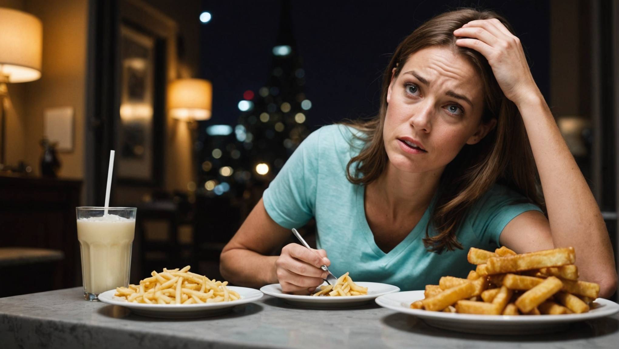 Les pires aliments à manger le soir